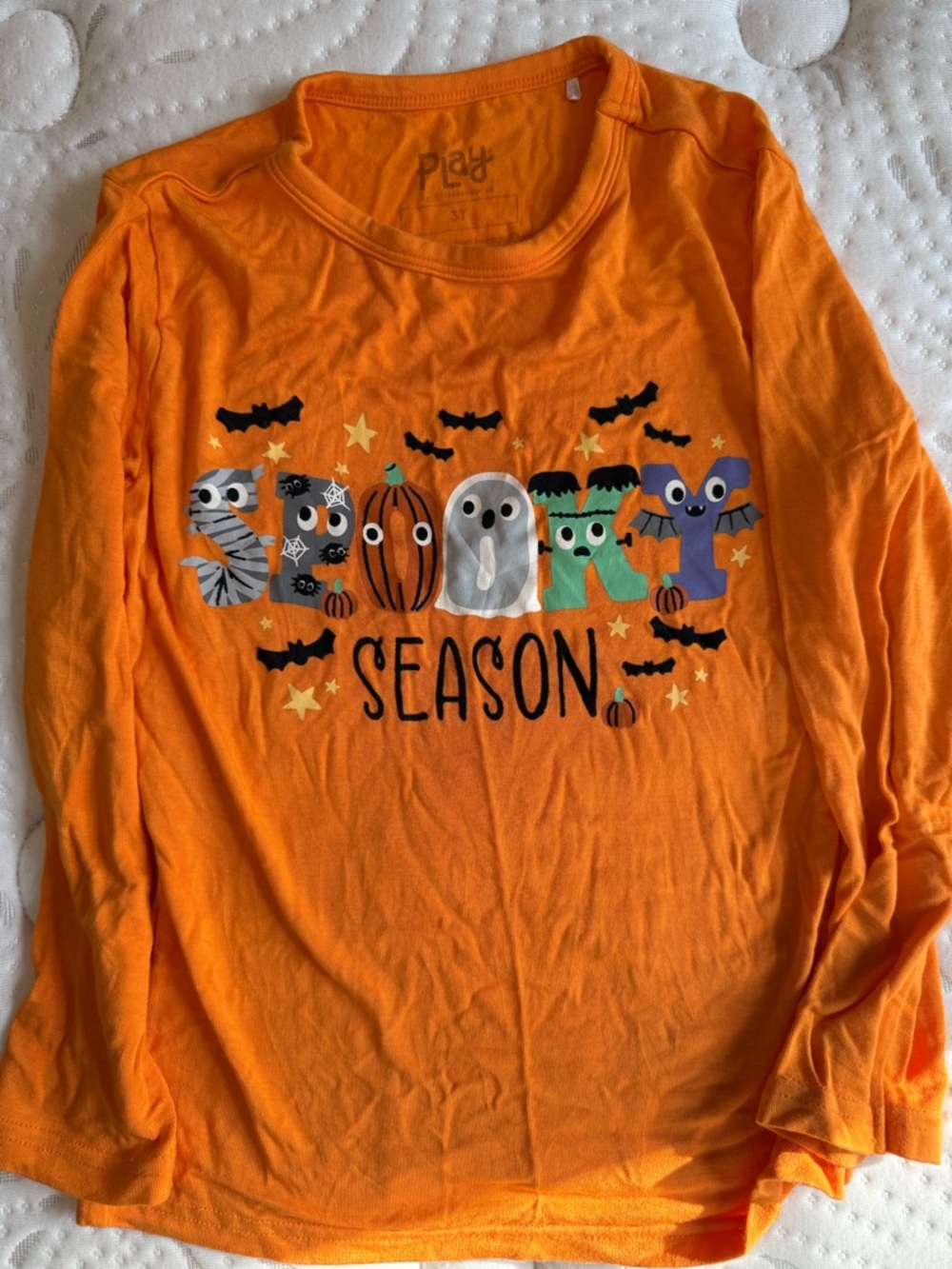 Little Sleepies "Spooky Season" Long Sleeve Halloween Tee